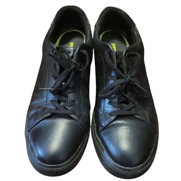 Pedala Light X by Asics Black Casual Comfort Unisex Leather Sneakers, Size 9 - Picture 4 of 10